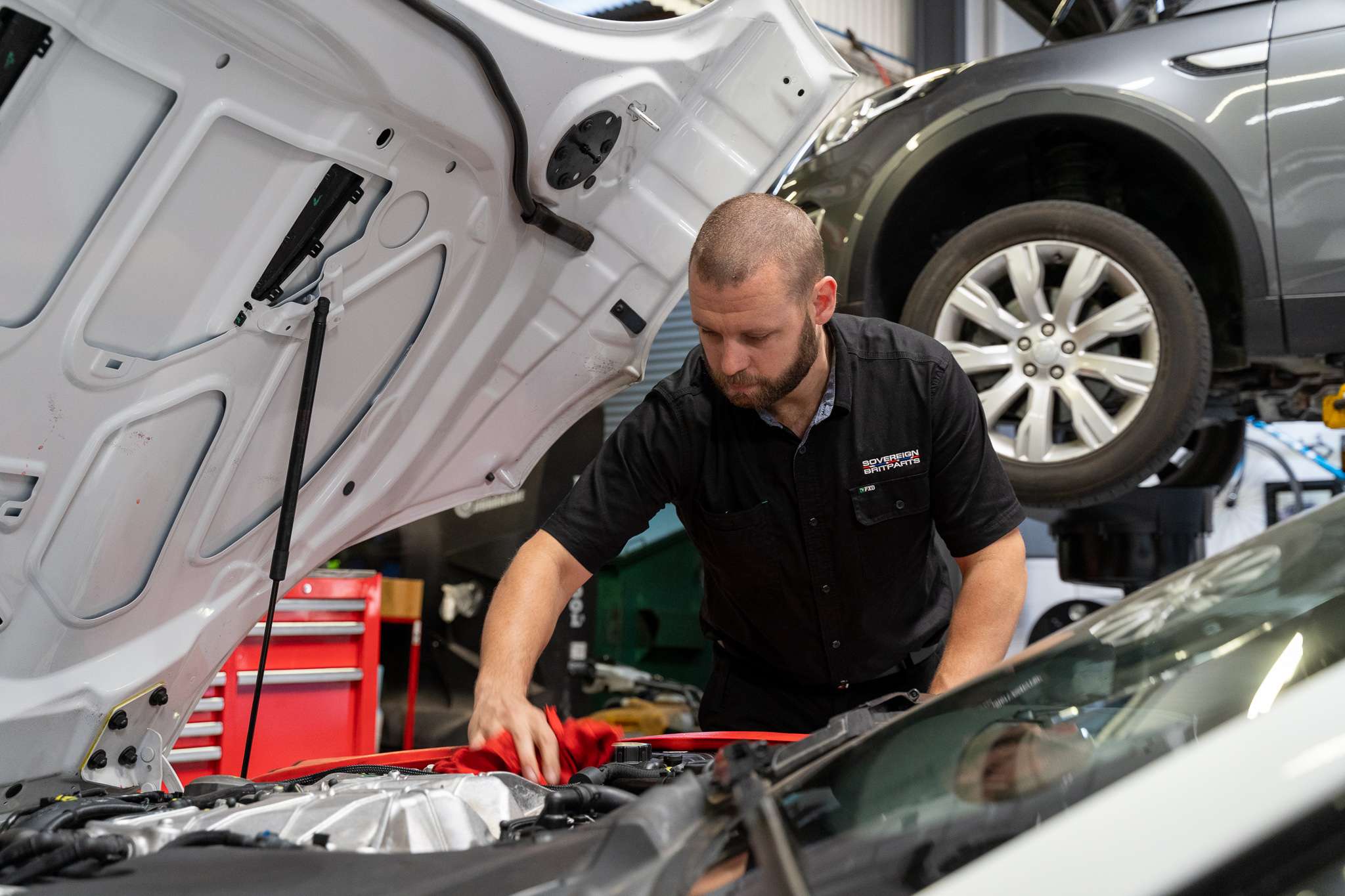 jaguar getting serviced in adelaide